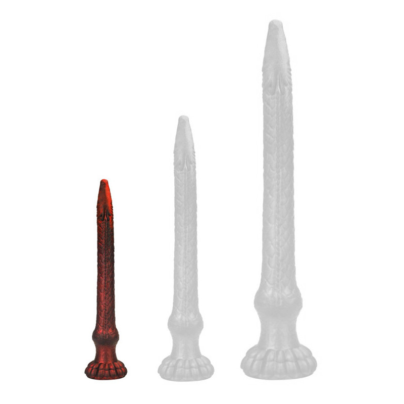 FXDragon Gode HEELIX S 28 x 4 cm Rouge